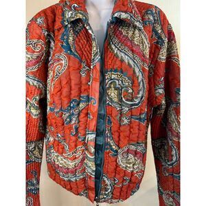 Gorgeous UBU reversible travel jacket medium/large